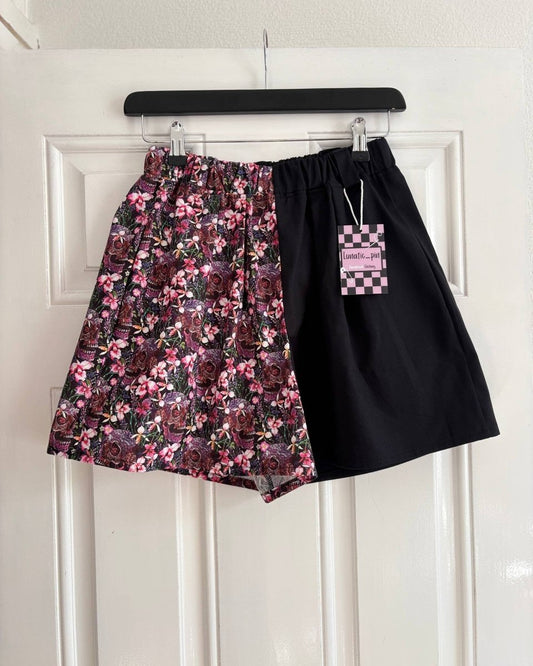 Alternative Handmade Effie Shorts - custom fabric and size by Lunaticpin