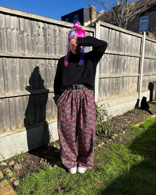 Alternative Handmade Polly Trousers - Mushrooms - Corduroy - Pick your Fabric by Lunaticpin