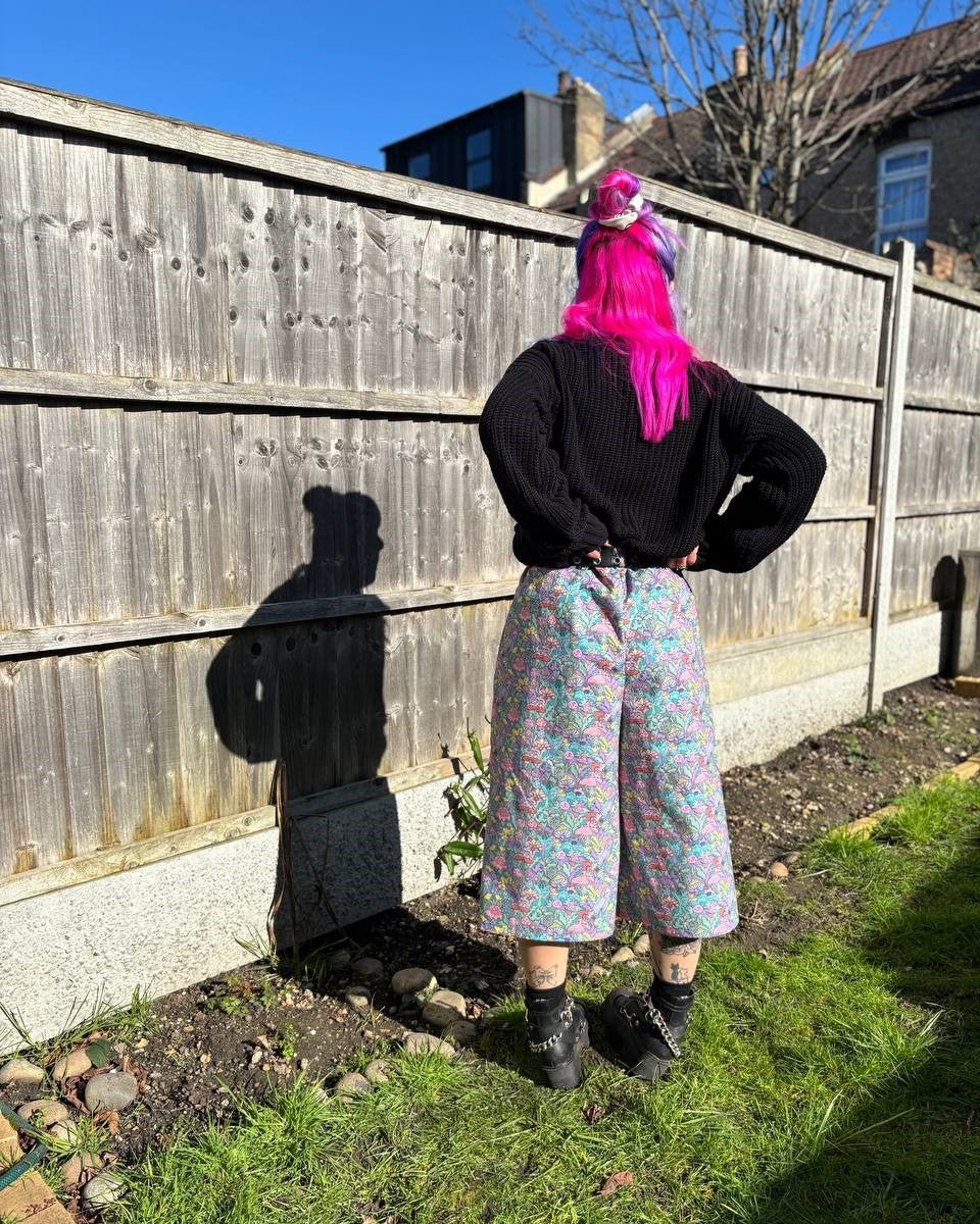 Alternative Handmade Valerie Trousers - Mushrooms - Pick your Fabric by Lunaticpin