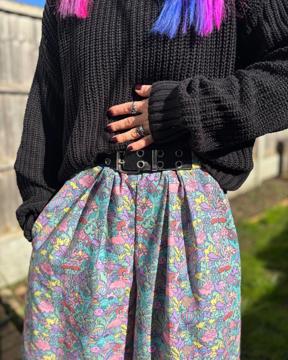 Alternative Handmade Valerie Trousers - Mushrooms - Pick your Fabric by Lunaticpin
