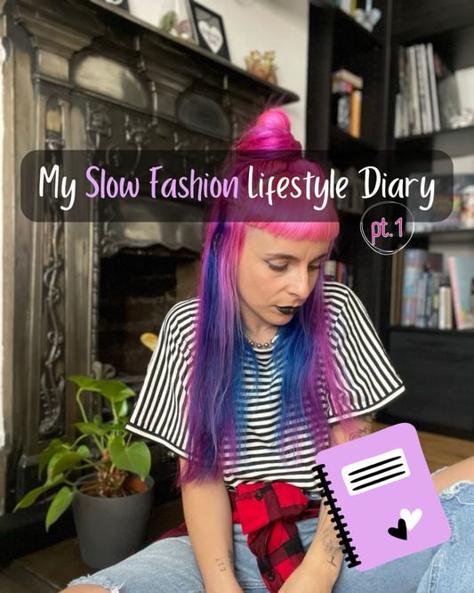 My Slow Fashion Lifestyle Diary - Lunaticpin