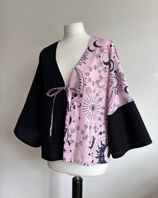 Marilu Jacket - size M - shorter version and with front bow ties
