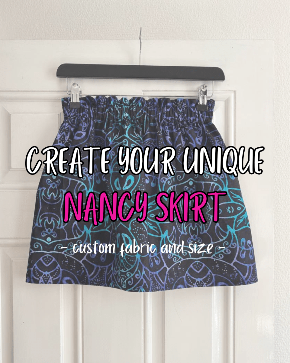 Alternative Handmade Create Your Unique Nancy Mini Skirt - custom fabric and size by Lunaticpin