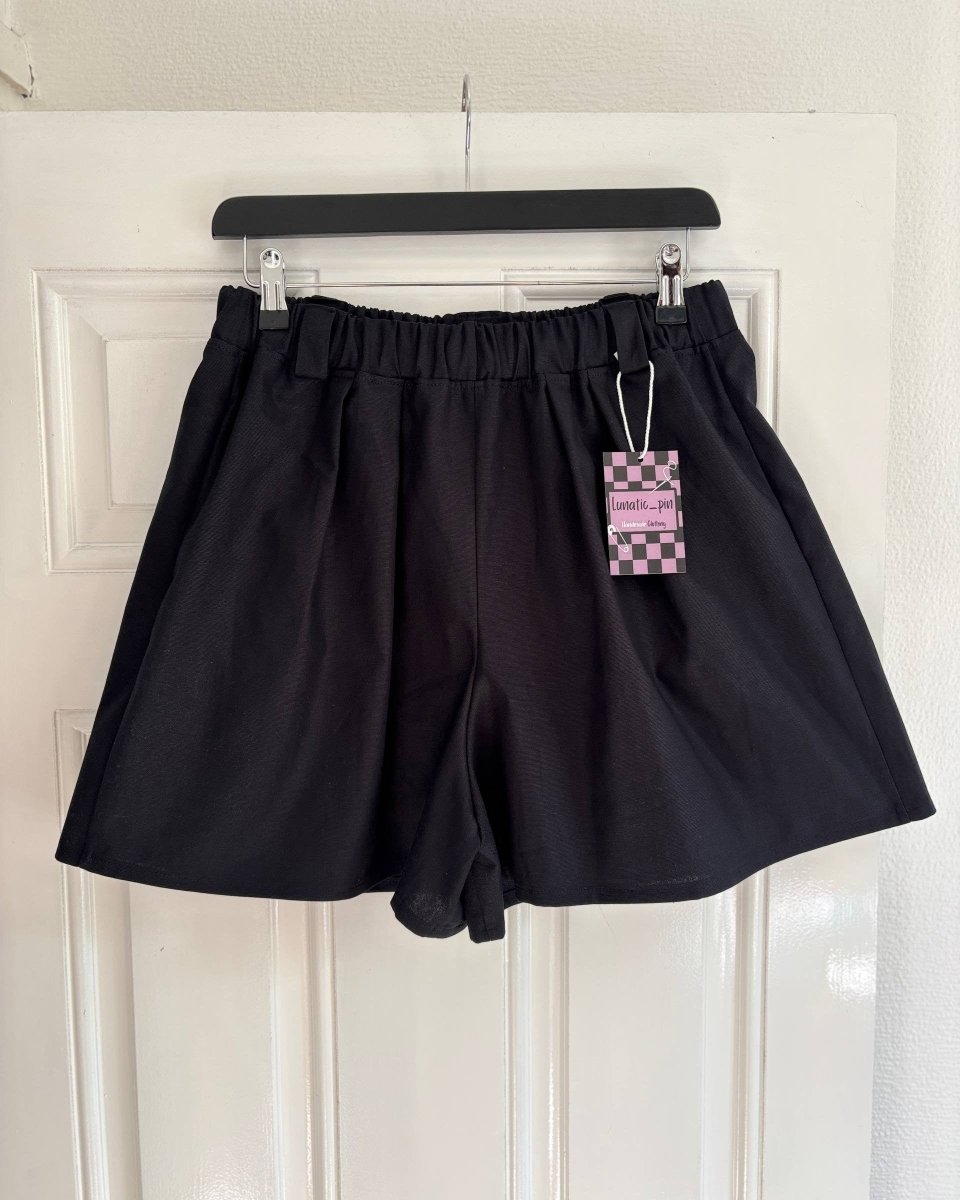 Alternative Handmade Effie Shorts - custom fabric and size by Lunaticpin