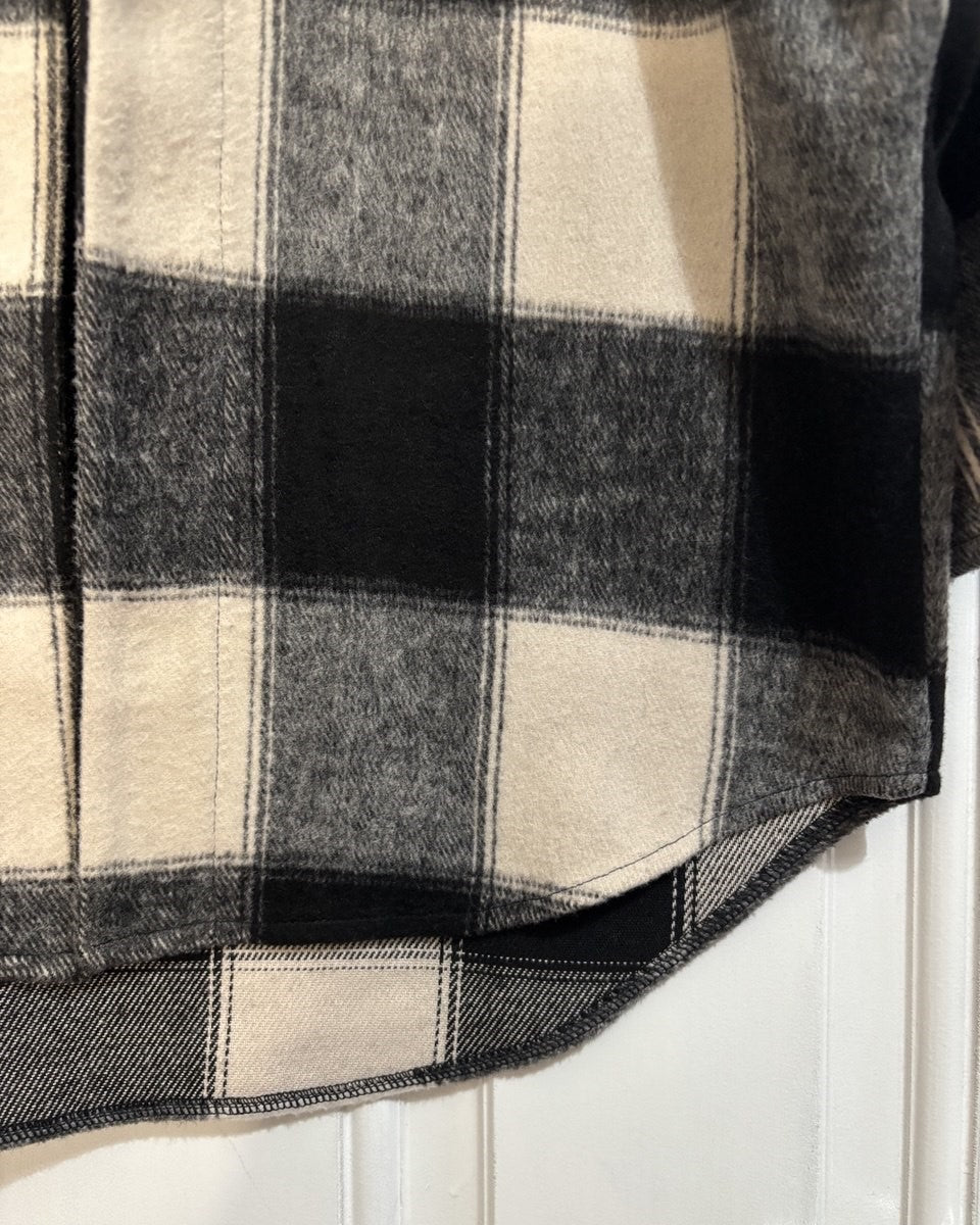 Alternative Handmade Marilu Jacket - B&W by Lunaticpin