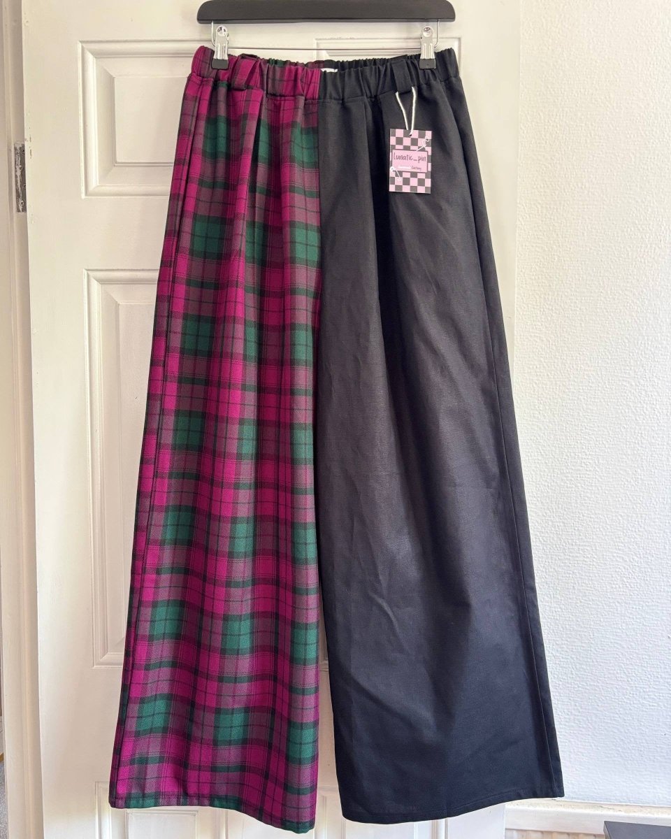 Alternative Handmade Polly Trousers - custom fabric and size by Lunaticpin