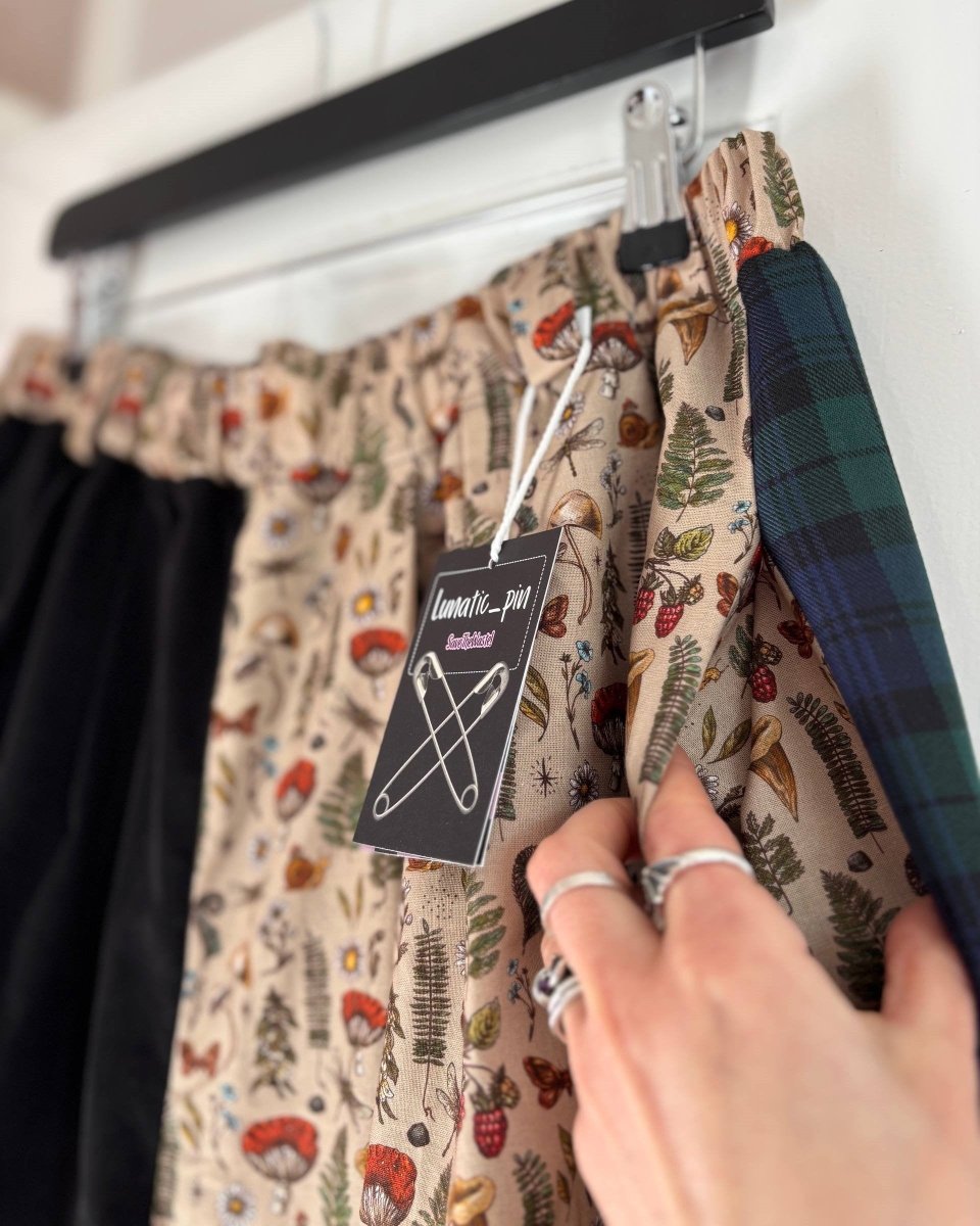 Alternative Handmade Polly Trousers - size L by Lunaticpin