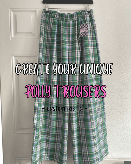 Alternative Handmade Create Your Unique Polly Trousers - custom fabric by Lunaticpin