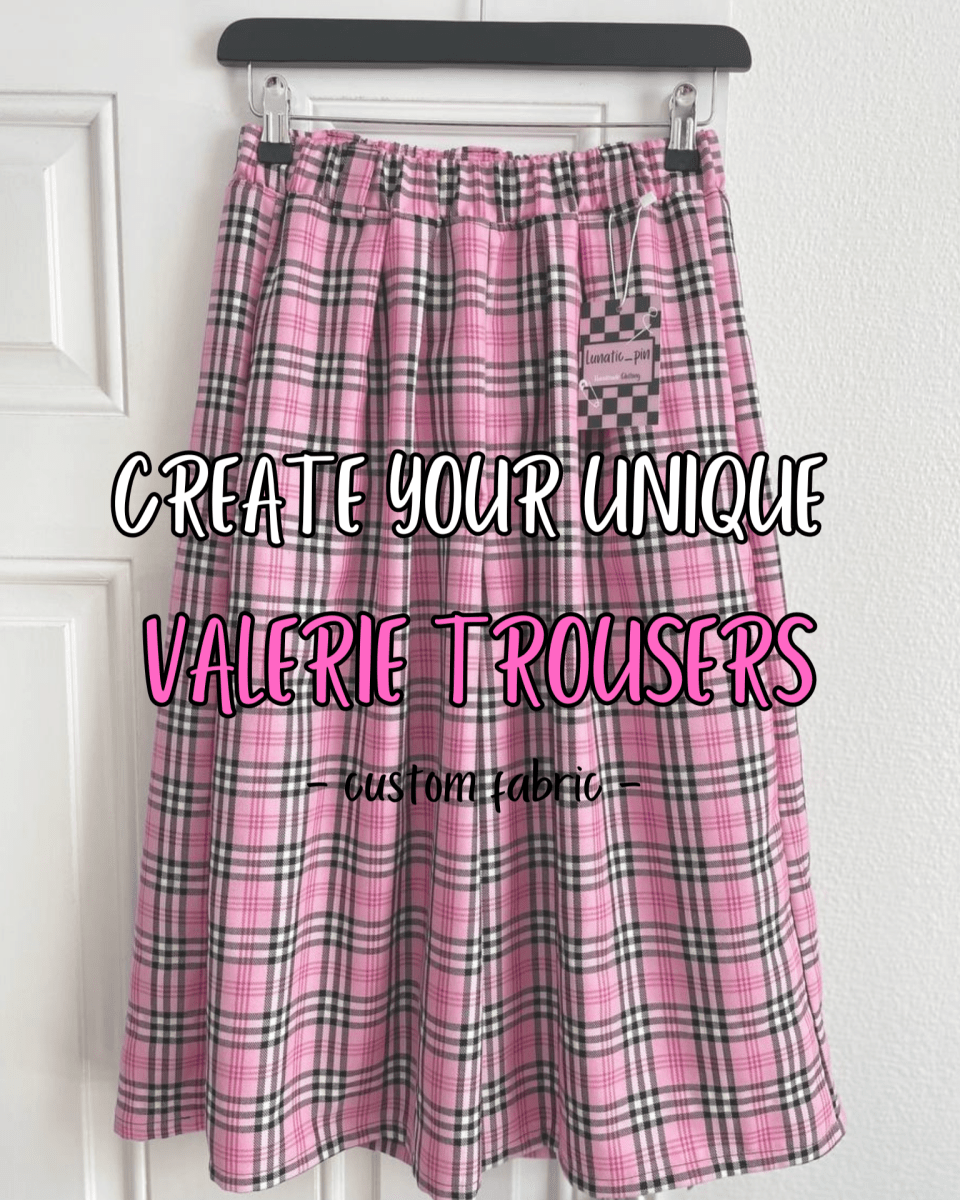 Alternative Handmade Create Your Unique Valerie Trousers - custom fabric by Lunaticpin