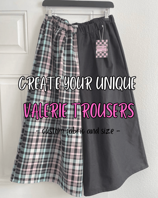 Alternative Handmade Create Your Unique Valerie Trousers - custom fabric and size by Lunaticpin