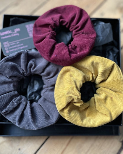 Alternative Handmade Scrunchies - Needlecord by Lunaticpin