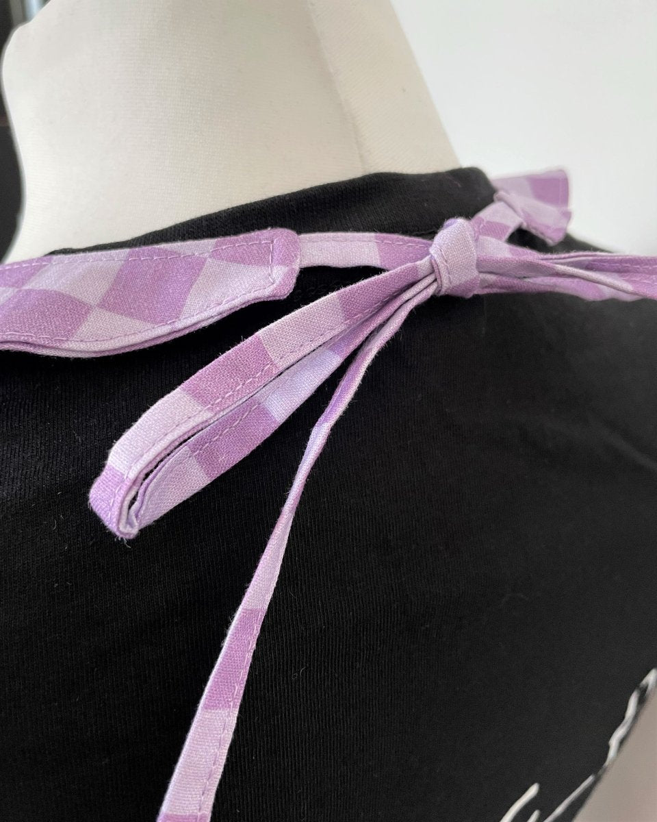 Alternative Handmade Detachable Collar - Dagger Style - Lilac by Lunaticpin