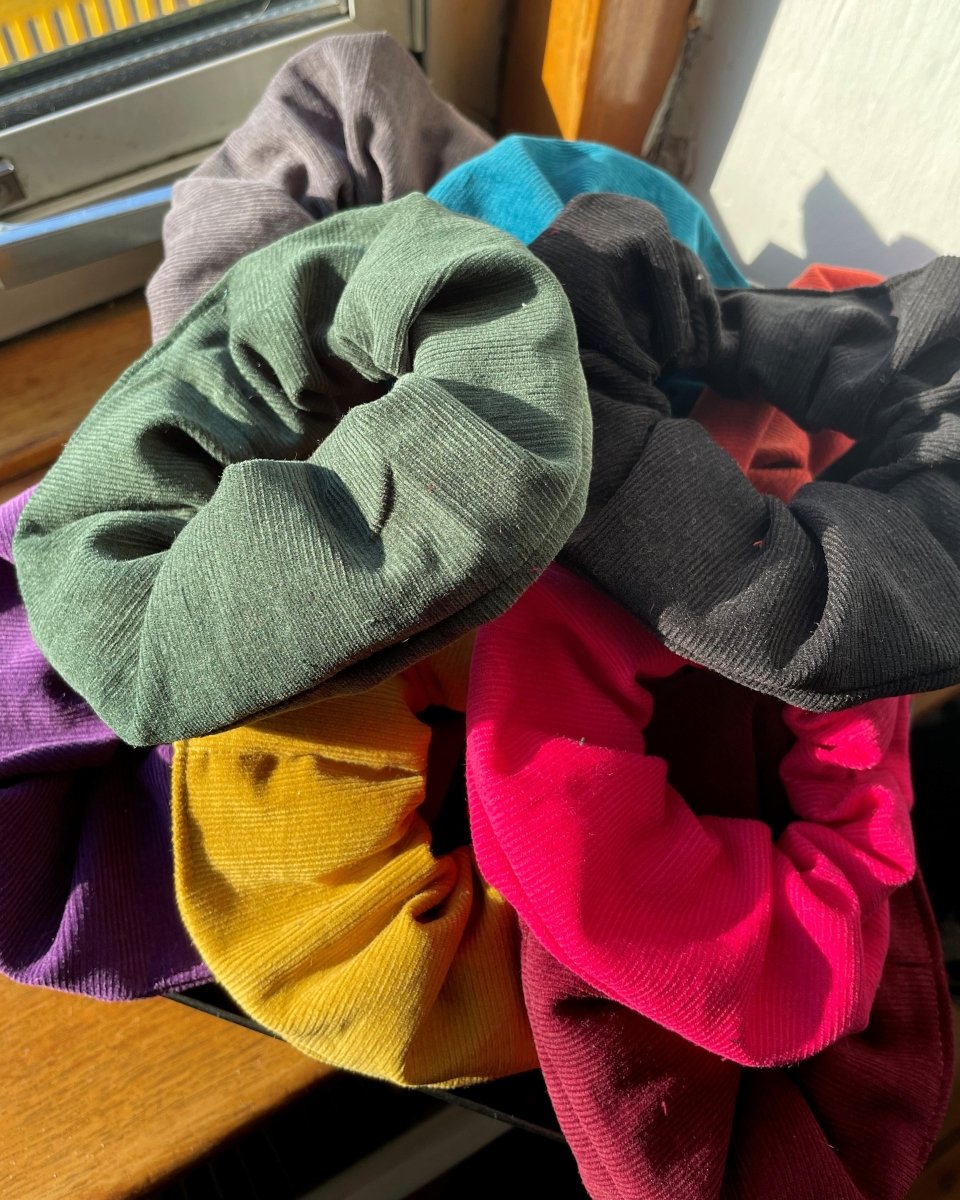 Alternative Handmade Scrunchies - Needlecord by Lunaticpin