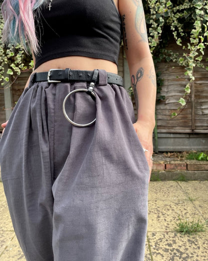 Alternative Handmade Johnny Trousers - Neddlecord - Pick Your Colour by Lunaticpin