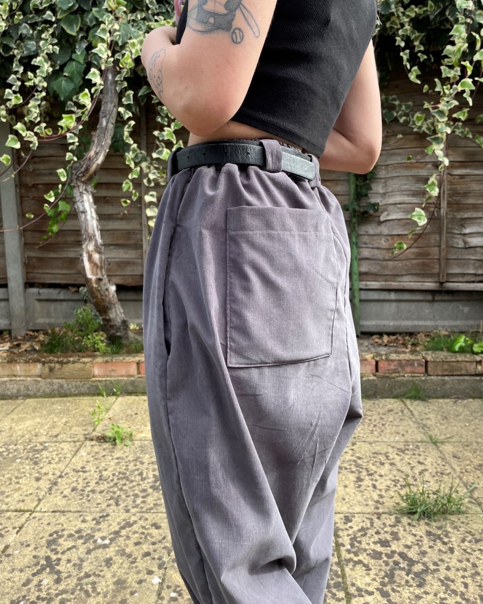 Alternative Handmade Johnny Trousers - Neddlecord - Pick Your Colour by Lunaticpin